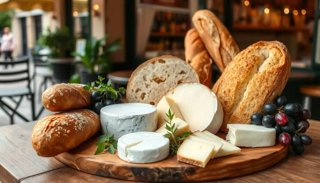 Paris Artisanal Bread and Cheese Selection Paris Artisanal Bread and Cheese Selection