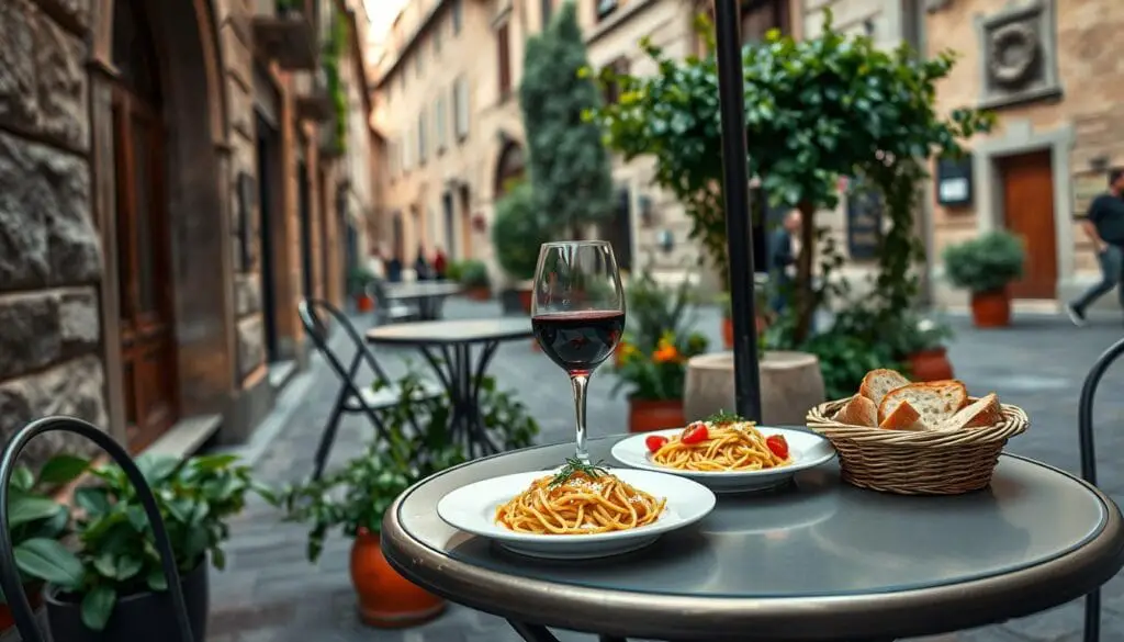 solo dining in Rome solo dining in Rome